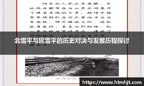 北雪平与延雪平的历史对决与发展历程探讨